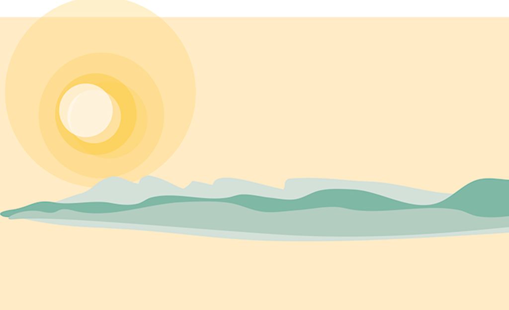 hintergrund eisbecher sonne berge